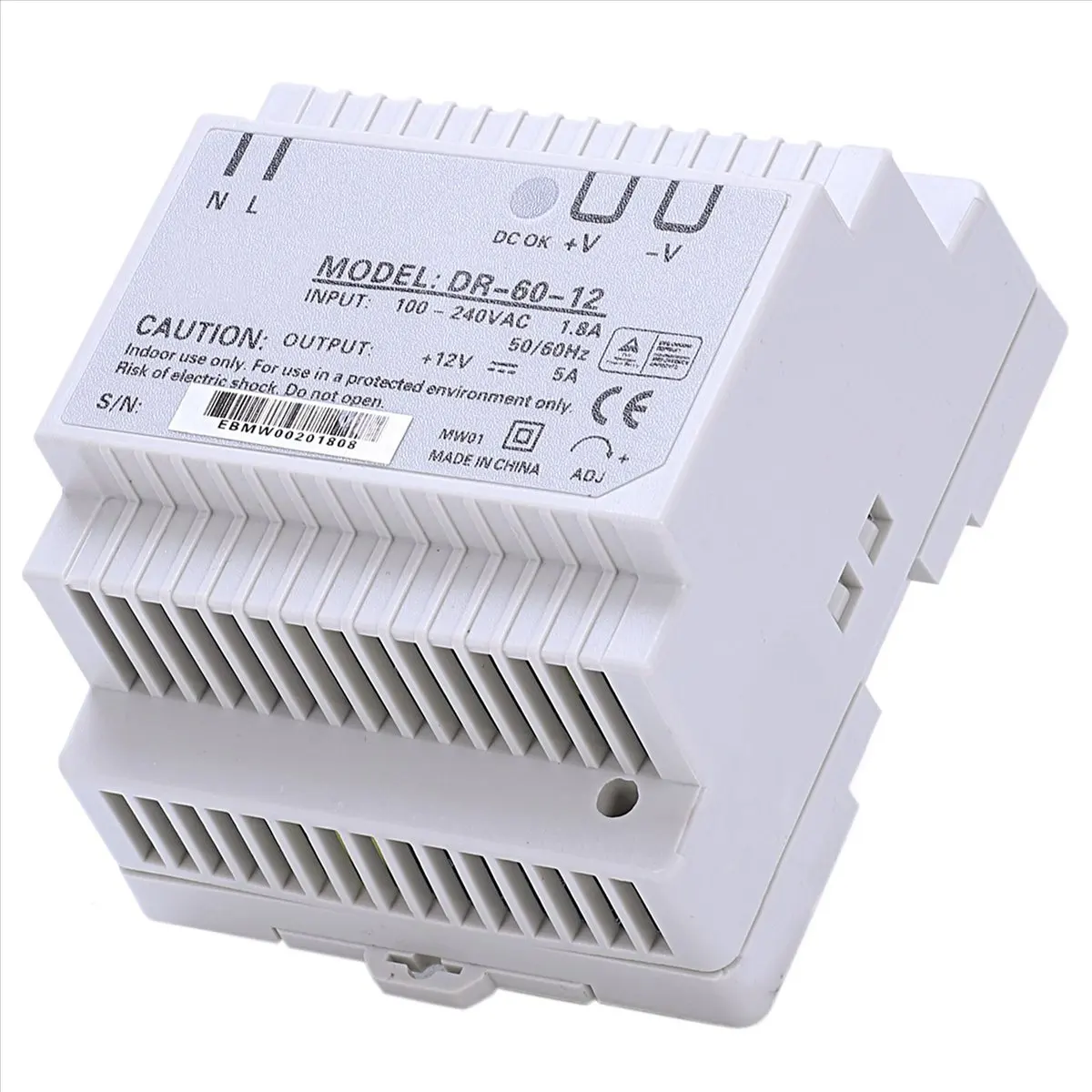 GTS Din rail power supply 60w 12V ac dc converter -60-12 power supply 12v 60w good quality