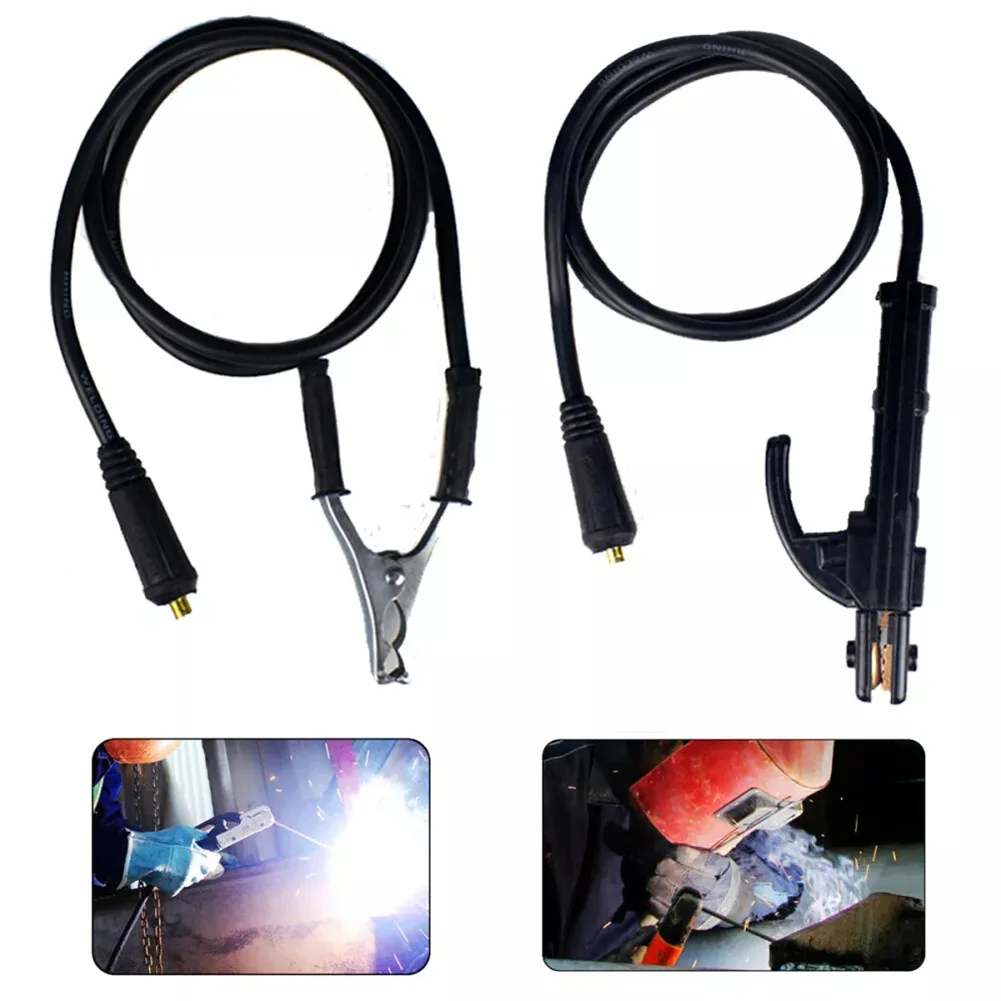 

For Welding For Factories Insulating Handle Ground Earth Clamp 1.5 Meters 59.06 Inches Copper And ABS Construction