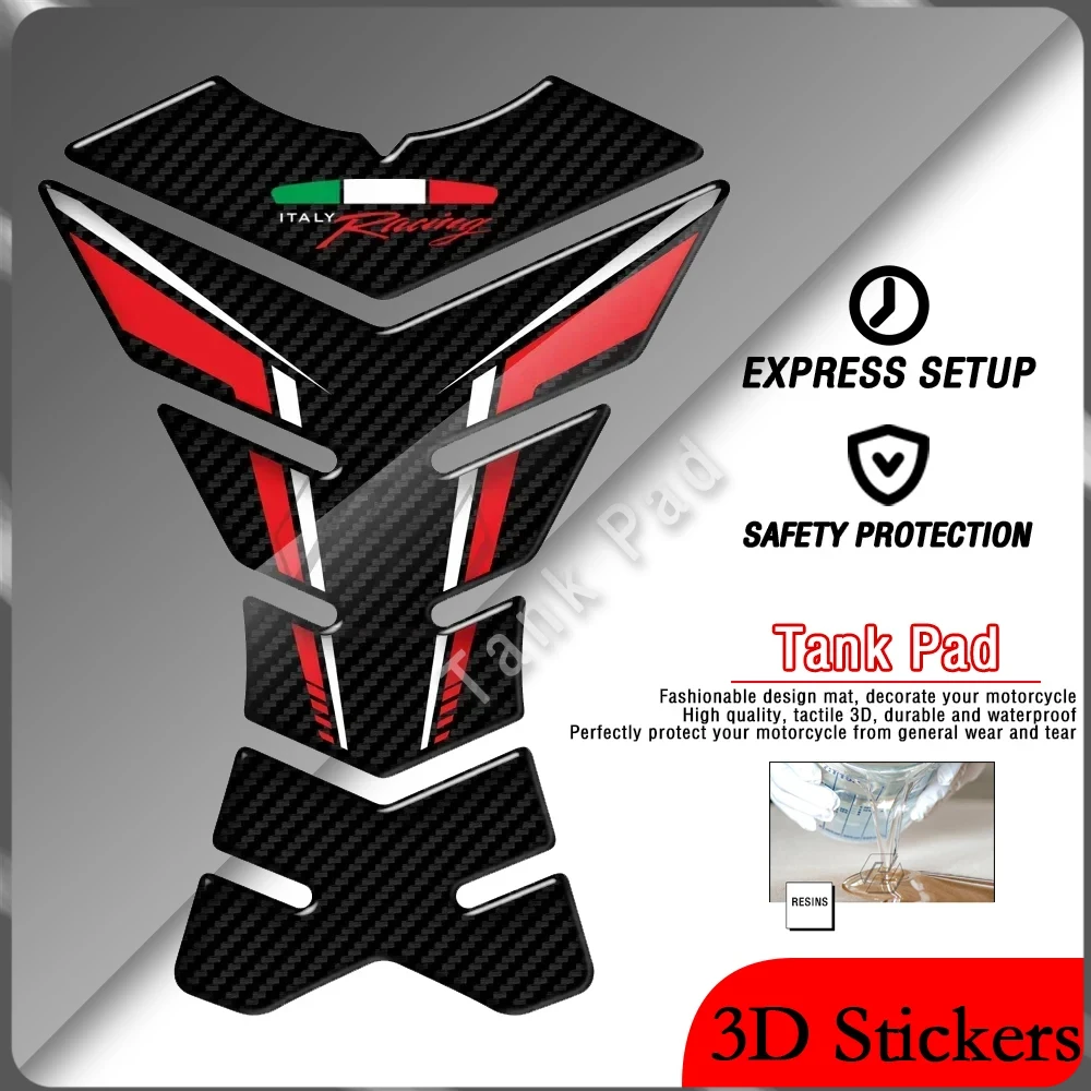 

Для Yamaha Honda Kawasaki Suzuki Triumph Aprilia RV4 RSV4 мотоцикл 3D накладка на топливный бак мотоцикла против царапин набор наклеек