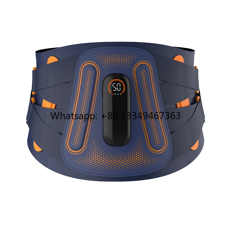 

Portable Red Light Heating Lumbar Massager Waistband Warm Hot Compress Physiotherapy Belt Electric Slimming Lumbar Support Belt