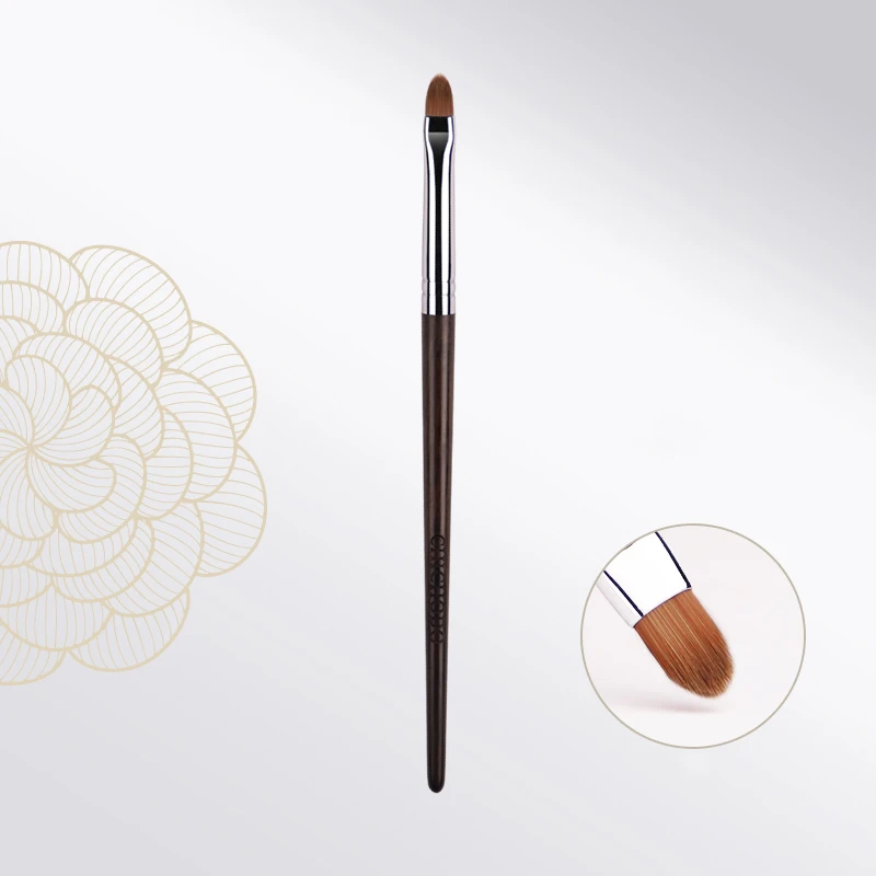 CHICHODO Makeup Brush-Luxury Ebony Handle Natural Hair 41Pcs Brushes Series-022Wool Fiber Pointed Concealer Brush