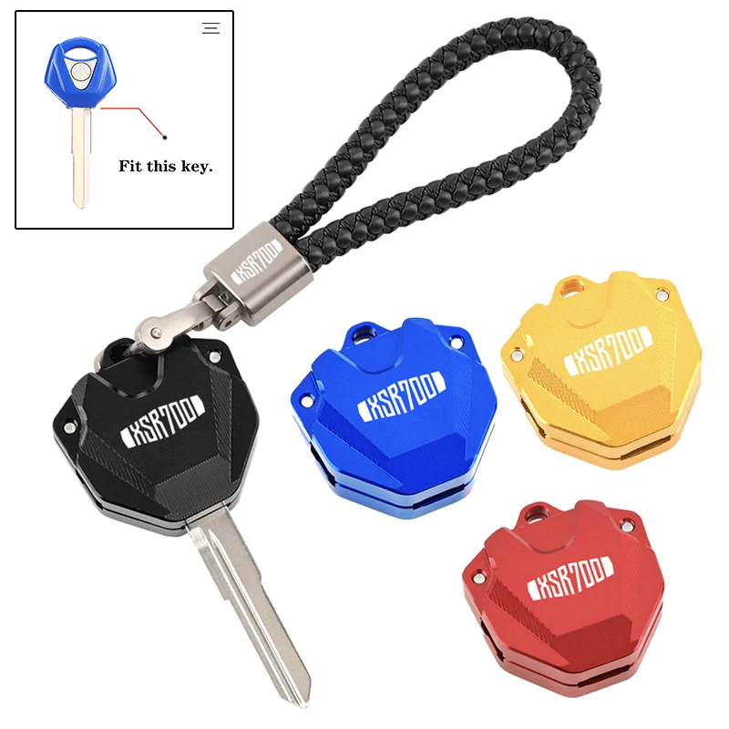 

Аксессуары для мотоциклов YAMAHA XSR700 XSR700, модифицированный алюминиевый чехол для ключей с ЧПУ, защитный брелок для ключей