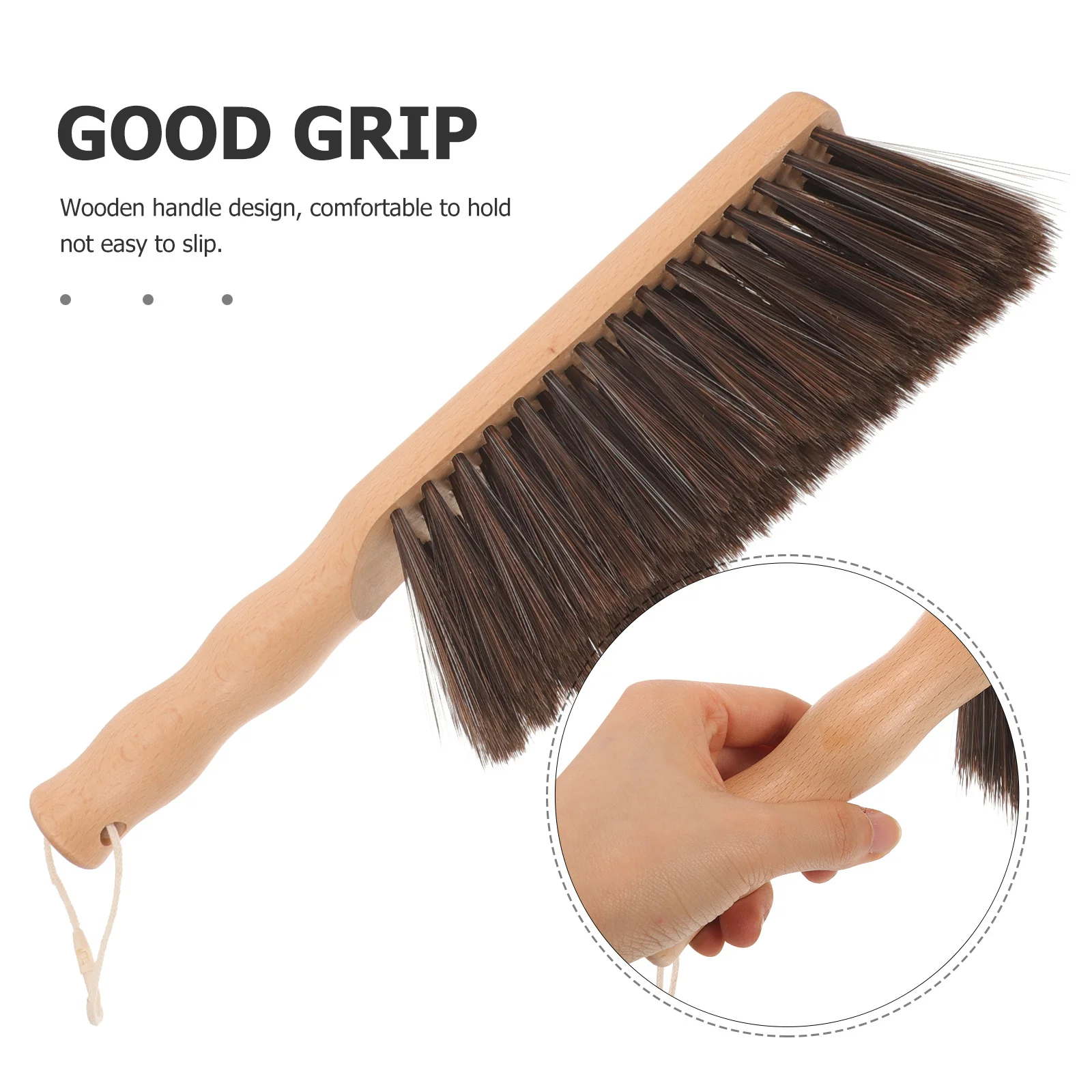 

Fireplace Brush Ergonomic Wooden Handle Tough Stains Cleaning Tool For Indoor Outdoor Hearth Cleaning Accessories