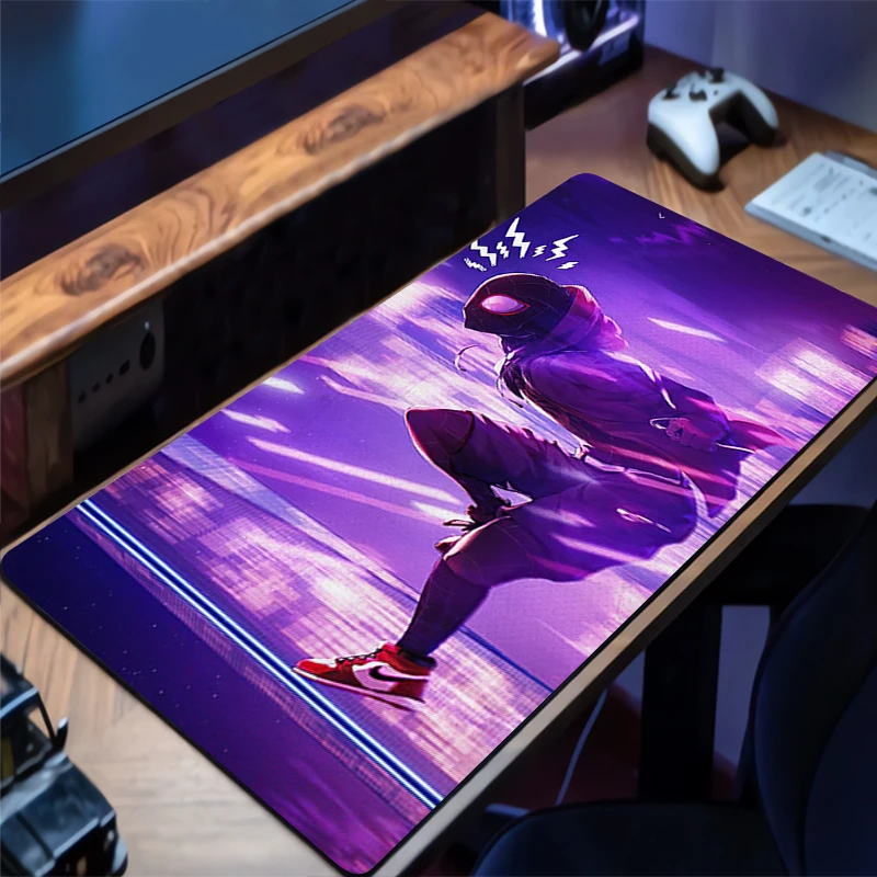Mouse Pad S-spider Man Laptop Gaming Desk Mat Mousepad Fashion Brand Anime Office Computer Carpet Gamer Keyboard Pad