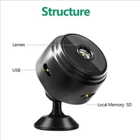 A9 HD WiFi Smart Surveillance Camera Wireless Home Security Monitor Sensor Camcorder with Safety Video Streaming 6
