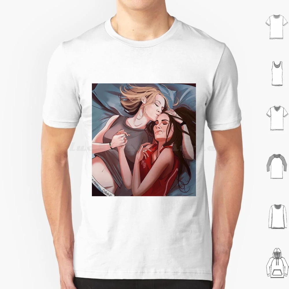 تي شيرت مارينا-لحظة الهدوء مقاس كبير 100% قطن محطة 19 محطة 19 مايا بيشوب كارينا ديلوكا مارينا #1