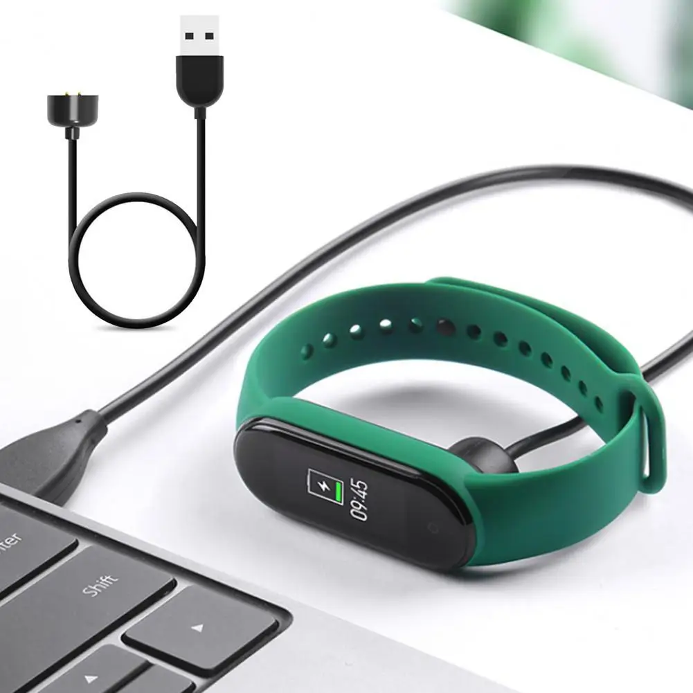 Ladekabel effektiv stabile Übertragungs ladeleitung tpe magnetisch biegbare USB-Ladele itung für mi smart band 5/6