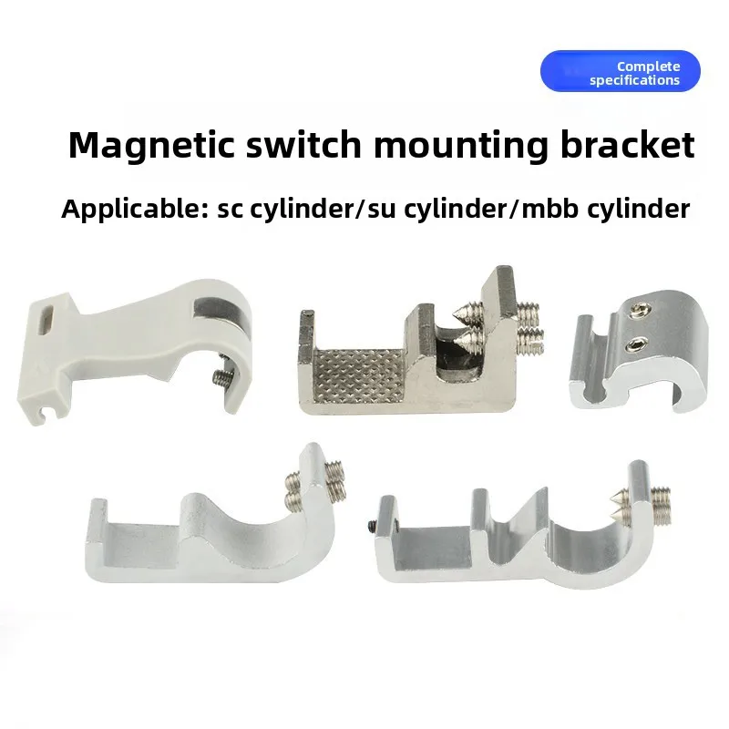 Stainless Steel Sensor Installation Bracket F-SC32/50/100SH PM6/8/10 Fixed Buckle Magnetic Switch SC Cylinder CS1-F/U CMSG/DMSG