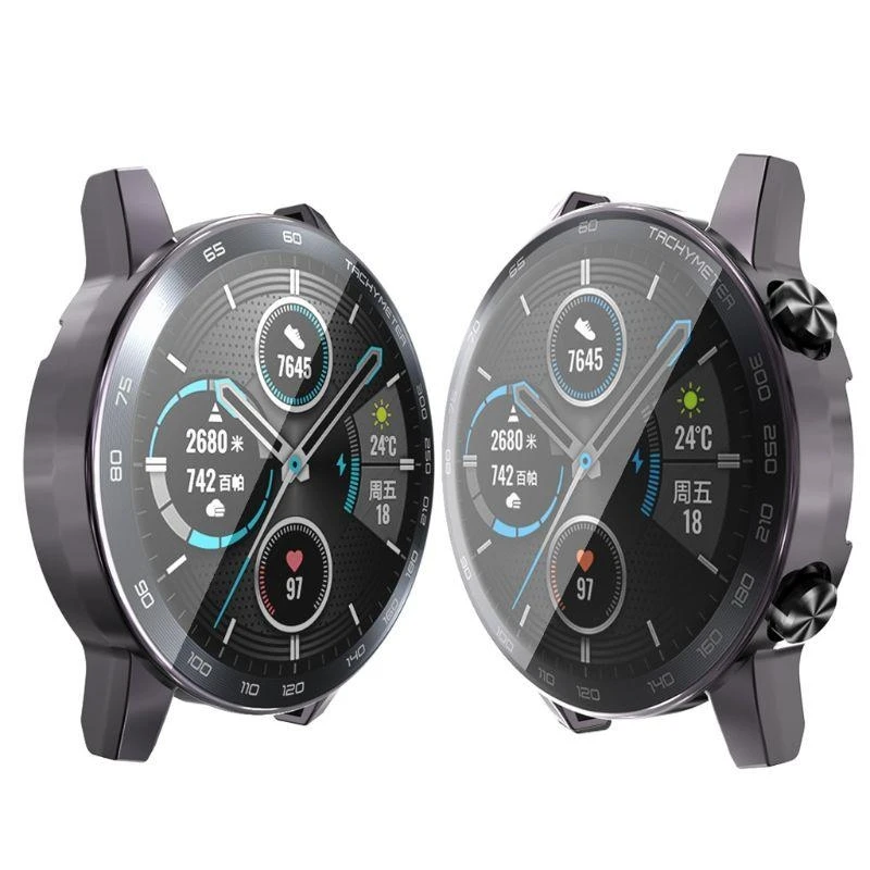 Watch Case Cover For Magic 2 46mm Clear TPU Protector Shell Shockproof