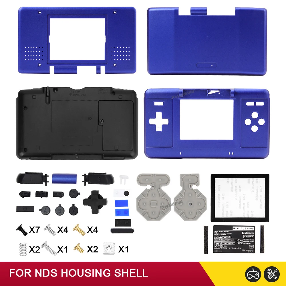 New For NDS Full Replacement Housing Shell Case Cover for Nintend DS NDS Game Console Repair Parts Game Accessories