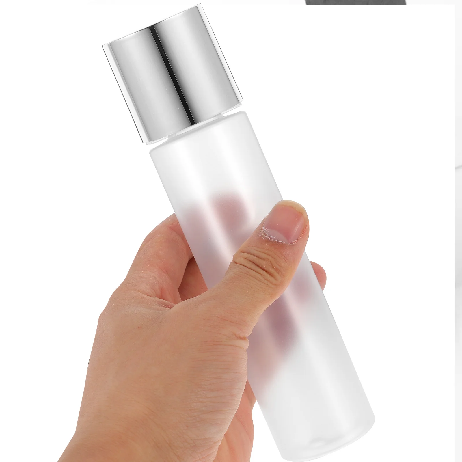 

3 Pcs Toner Bottle Lotion Containers Frosted Transparent The Pet Travel