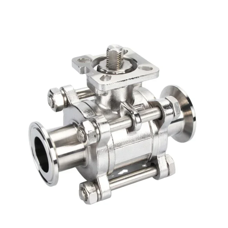 

ISO14001 Flow Pressure Control Price Three Piece Dn80 3" 316L Stainless Steel 3Pc Ball Hydraulic Valve