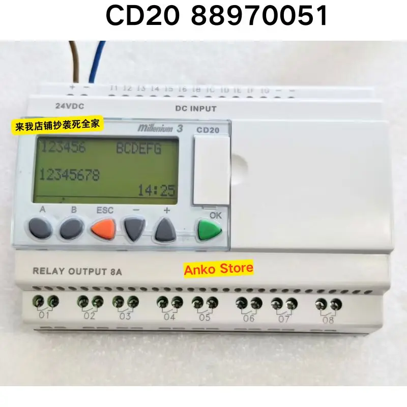 Second-hand test OK ，CD20 88970051 Logic Controller