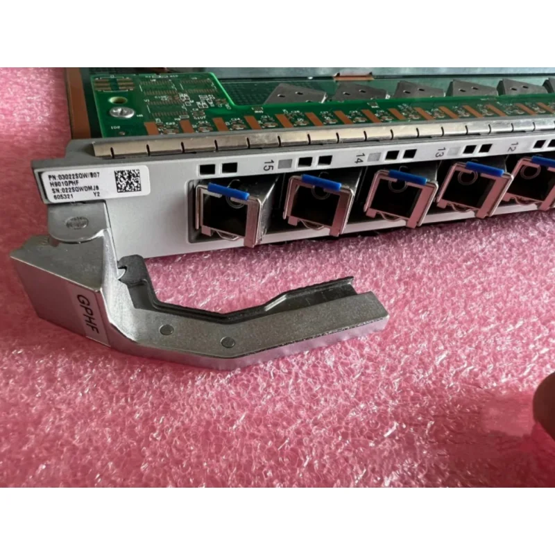 16 Ports GPHF Interface Board PON GPON Card with SFP Modules C++ C+ for Huawei OLT MA5800-X15/MA5800-X7/MA5800-X2/MA5800-X17