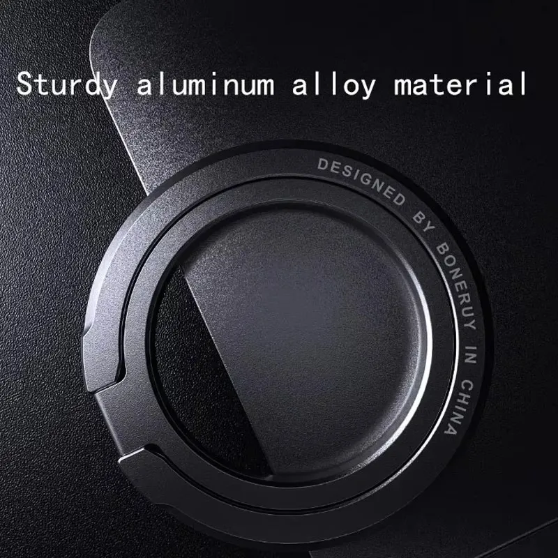 

1Pcs Magnetic Phone Ring Holder Mobile Phone Bracket Removable 360° Rotatable Cell Phone Grip Kickstand For MagSafe iPhone 15 16