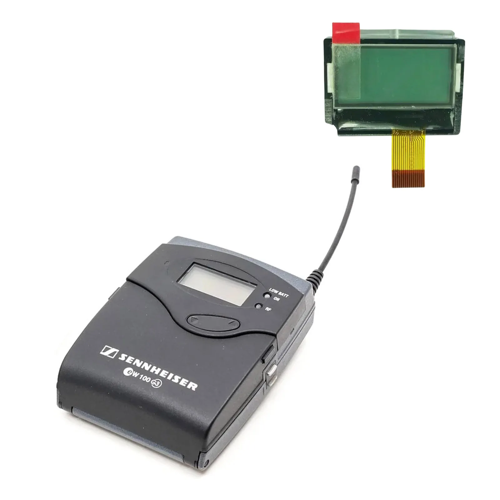 New  Original LCD Display Screen for Sennheiser EW100 G3 EW100 G4 2000 series Wireless Lavalier Microphone System Screen Repair
