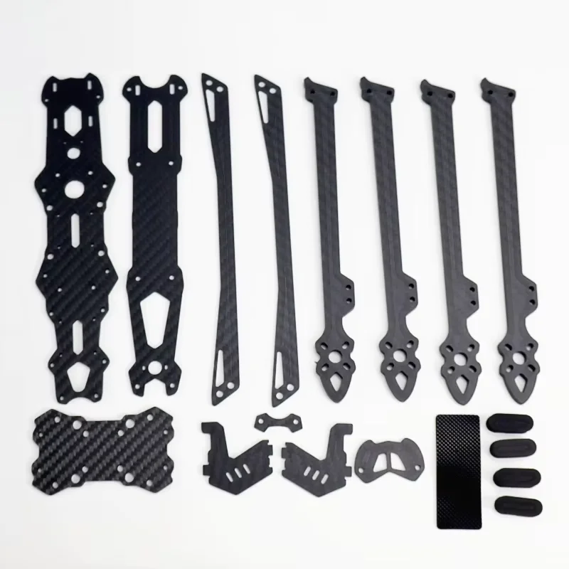 1 مجموعة Mark4 7 بوصة 8 بوصة 9 بوصة 10 بوصة مع 5 مللي متر الذراع كوادكوبتر الإطار ل Mark4 FPV سباق الطائرة بدون طيار كوادكوبتر حرة الإطارات عدة #3