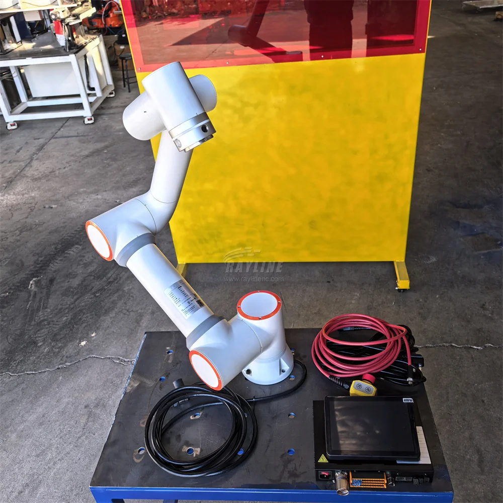 High precision 6 Axis FR5 Cobot Robotic Arm easy drag-and-drop program hand teaching 922mm Reach for Handing Stacking Welding