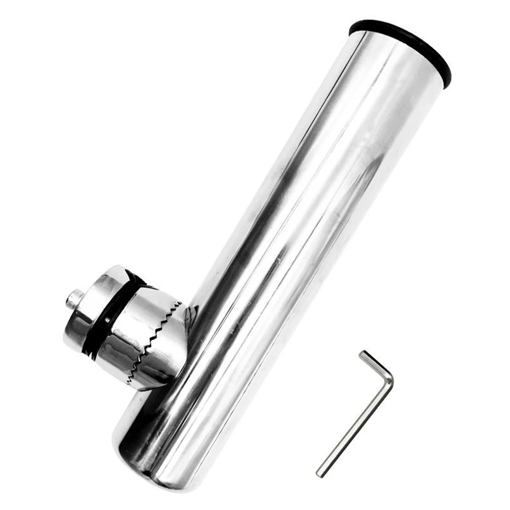 

Stainless Steel Fishing Rod Holder Fishing Accessories Fishing Rod Racks Bracket Steel Mount Fishing Pole Holder for Boat Yacht