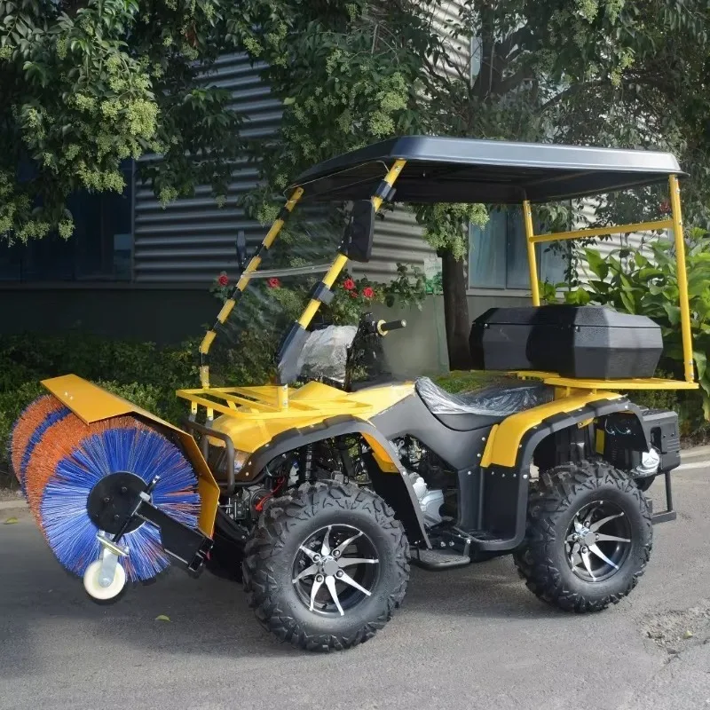Core Components Engine and Gear-Snow Plow Machine Beach Sand Sweeper Efficient Snow Clearing Tool