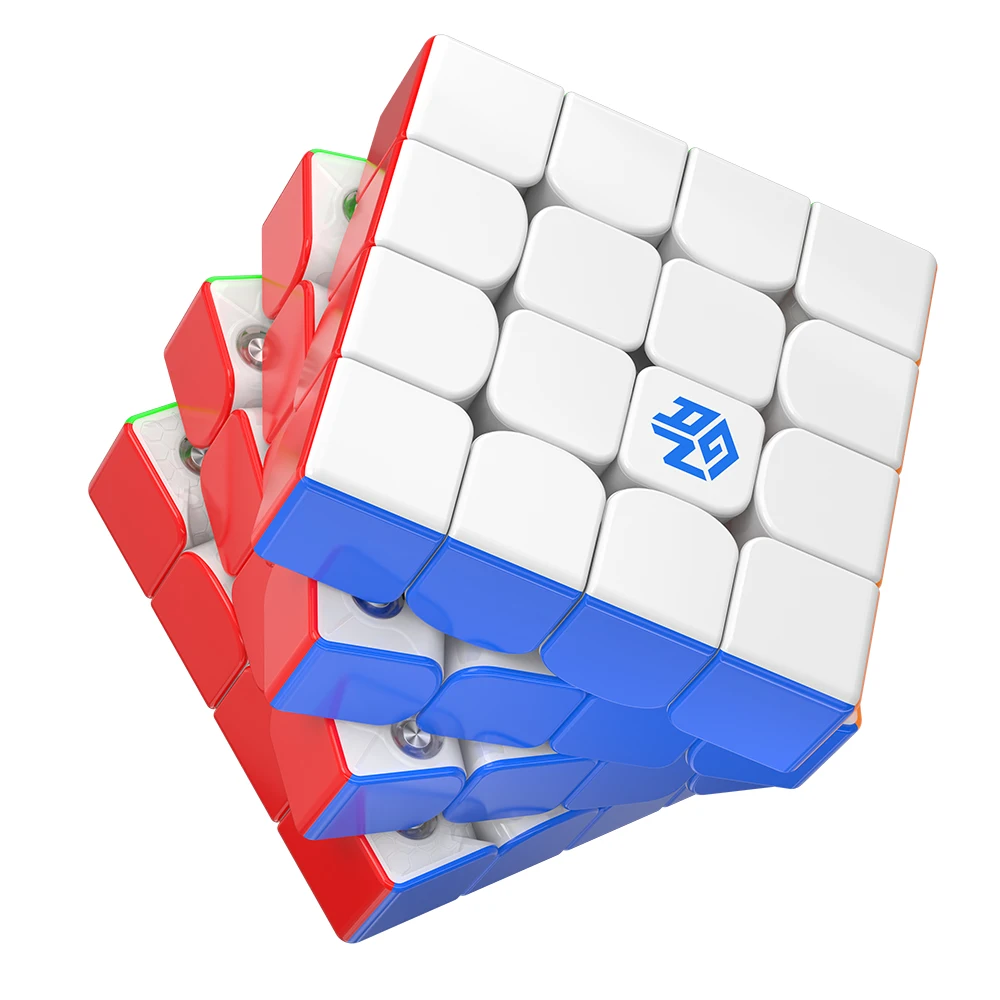 GAN 460 M Magnetic 4x4x4 Magic Cube 4x4 Speed Cube GAN460 V2 M Stickerless Professional Fidget Toys Cubo Magico Puzzle