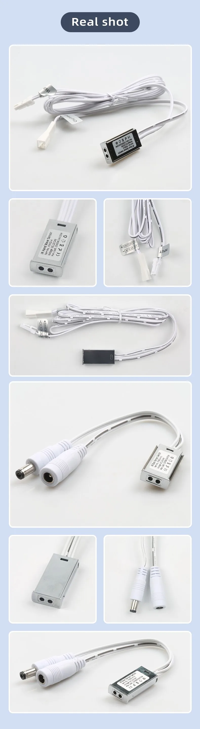 12V 24V IR-Sensor LED-Lichtschalter, automatischer Sensor-Schalter für LED-Beleuchtung im Haushalt – Detail 8
