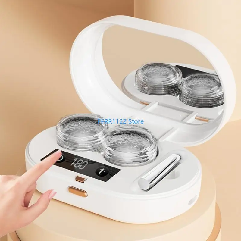 Y1UF -Kontaktlinsenreinigungsmaschine Ultraschall Kontaktlinsenreiniger Alle Kontaktlinsen