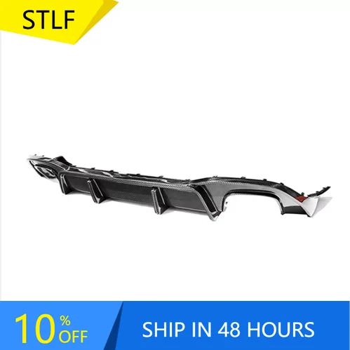 

STLFFactory Accessories Dry Carbon Fiber Rear Back Bumper Lip Diffuser Body Kit for BENZ AMGSS A35L