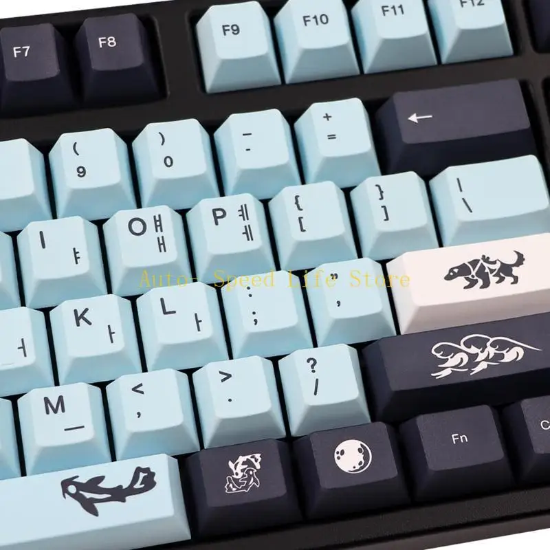 

02DA Keycap Cherry Profile PBT Dye Sublimation for Mechanical Keyboard 136Keys