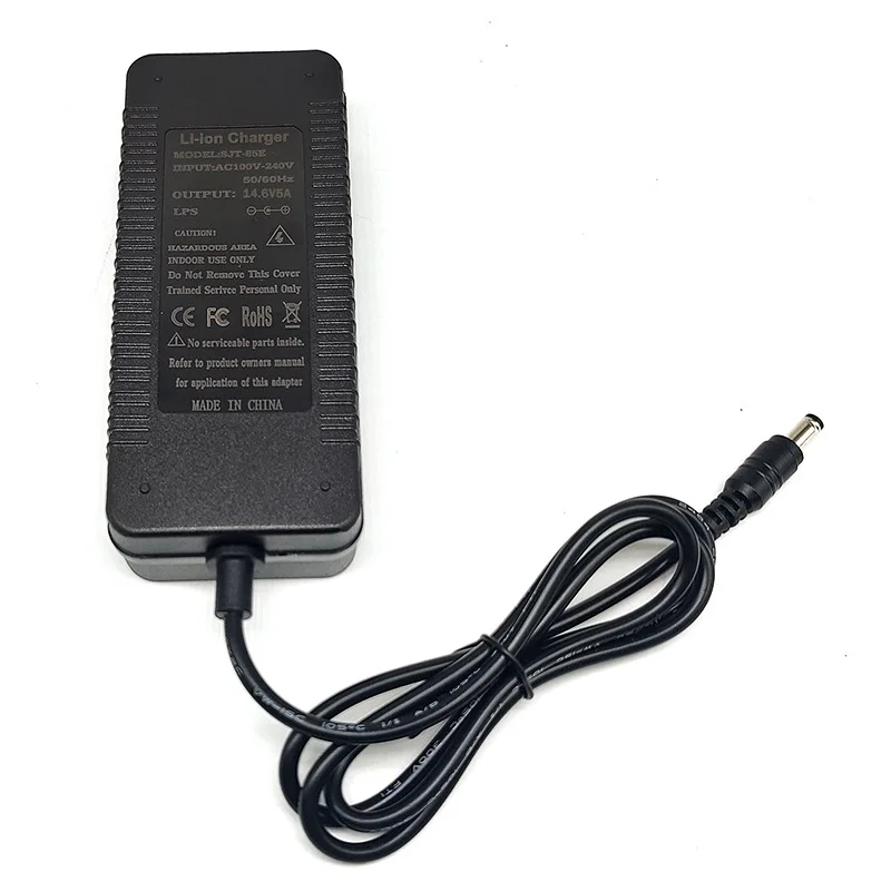 14.6V 5A LiFePO4 charger 4Series 12V 5A Lifepo4 battery charger 14.4V battery smart charger For 4S 12V LiFePO4 Battery