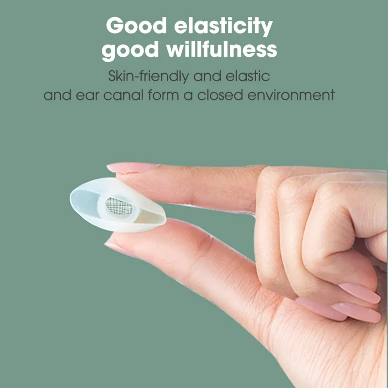 Silicone Rubber Eartips Earbuds Replacement Ear Tips for AirPods Pro 1/2 Ear Plug Caps Cover Bluetooth Earphone Accessories