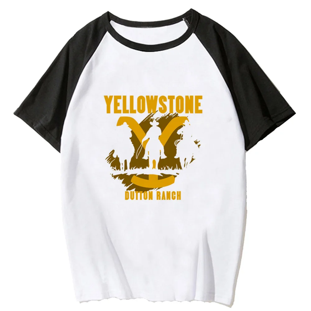 Yellowstone tshirt women anime Japanese t shirt girl anime comic clothing