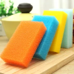 Hot 2pcs Kitchen Creative Sponge Rubbing Loofah Magic Sponge Wash Bowl Kitchen Home Washing Cleaning Cleaner Tool Accessories