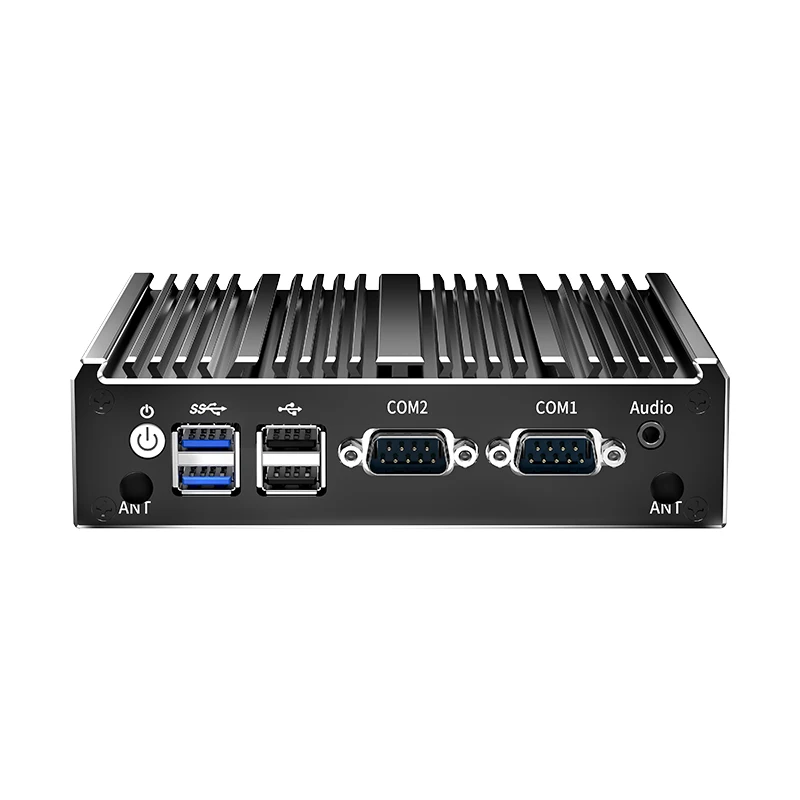 Fanless CPU N2930 Industrial Computer Quad-core Gigabit Dual Network Double String MiniPC Industrial Computer