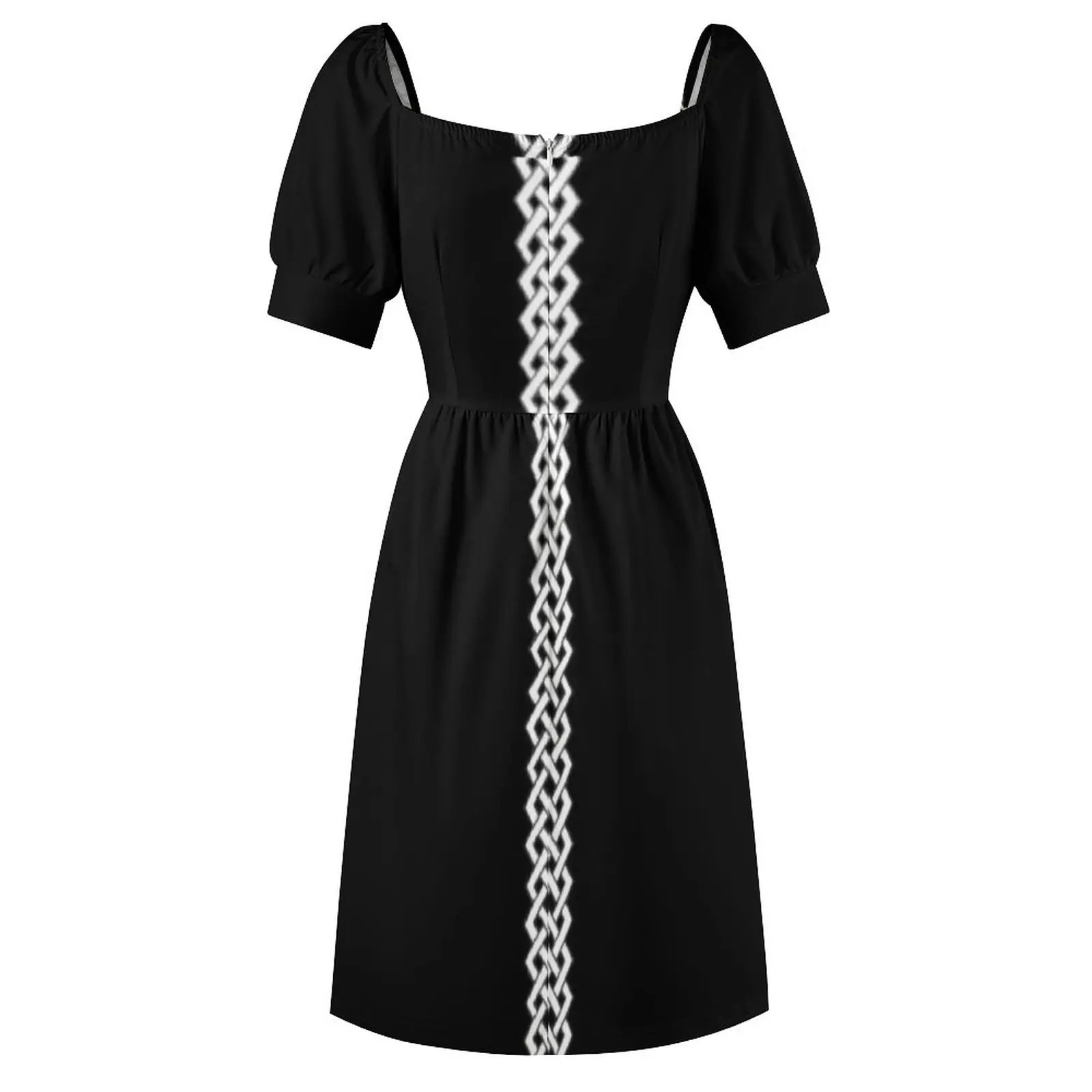 B&W Knot Sleeveless Dress Woman clothing elegant evening dresses for women 2024 summer dresses ladies 2024 Dress for girls