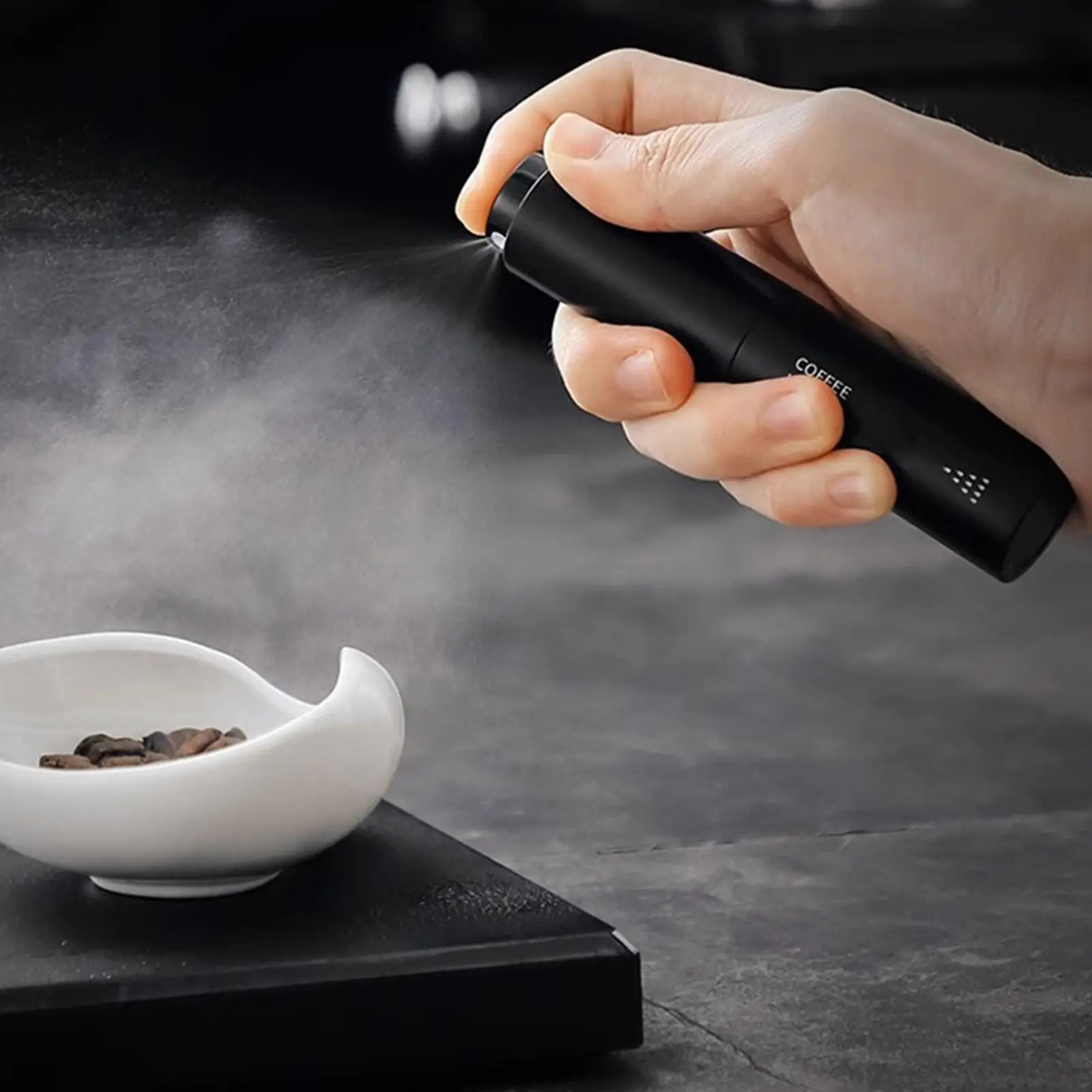1pc Handheld Anti-Static Coffee Bean Spray Bottle for Precision Grinding Ideal for Coffee Lovers Espresso Machine Accessories