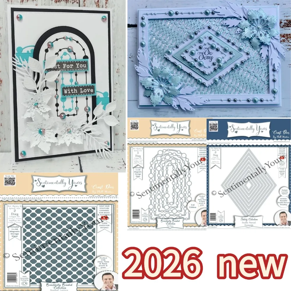 Favose 2026 New Metal Cutting Dies For DIY Scrapbooking Crafts Maker Photo Album Template Handmade Decoration