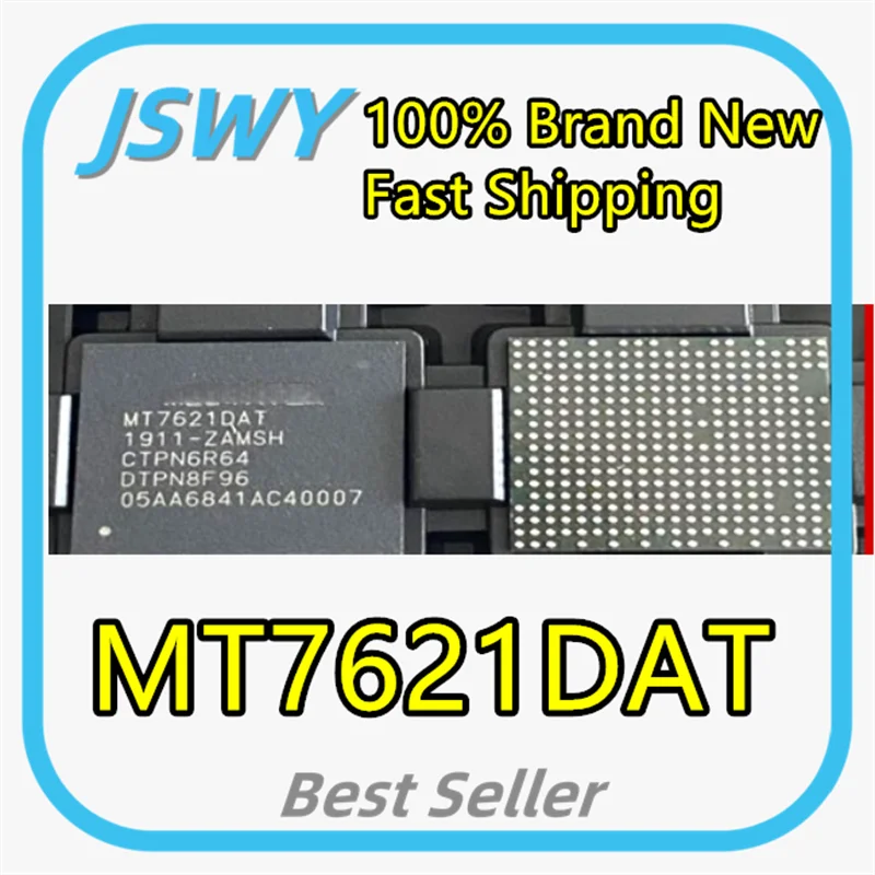 (2/20 pieces) MT7621DAT Router Dual-Core IC Chip BGA Brand New Imported MT7621 Electronics Fast Shipping