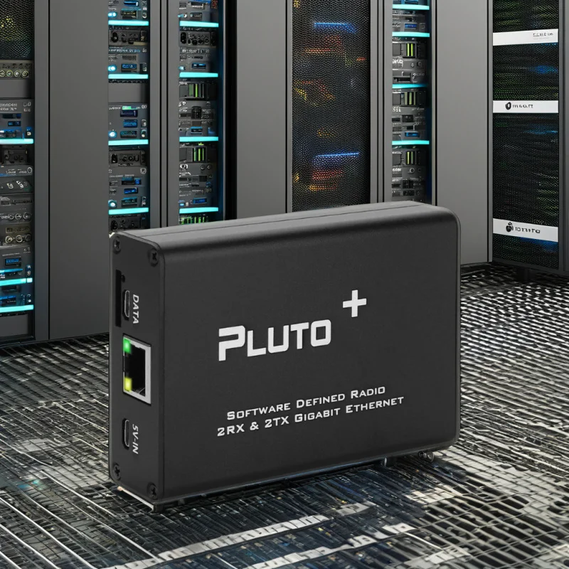 

PLUTO 70MHz-6GHz sdr Transceiver Radio with 4 Antennas for Gigabit Ethernet Micro SD Card