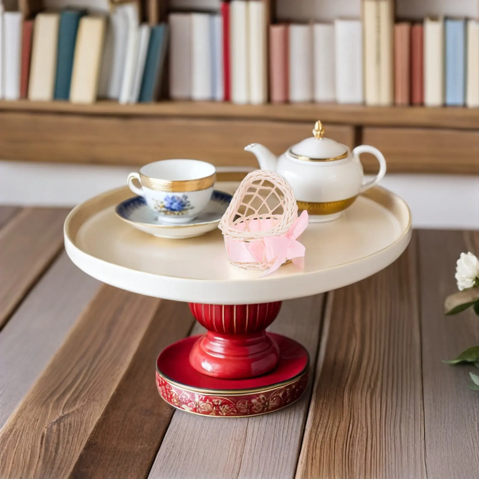 

6Pcs Miniature Woven Flower Basket Resin Mini House Decor Dollhouse Supply Home Ornament Craft Decoration Micro Scene Basket