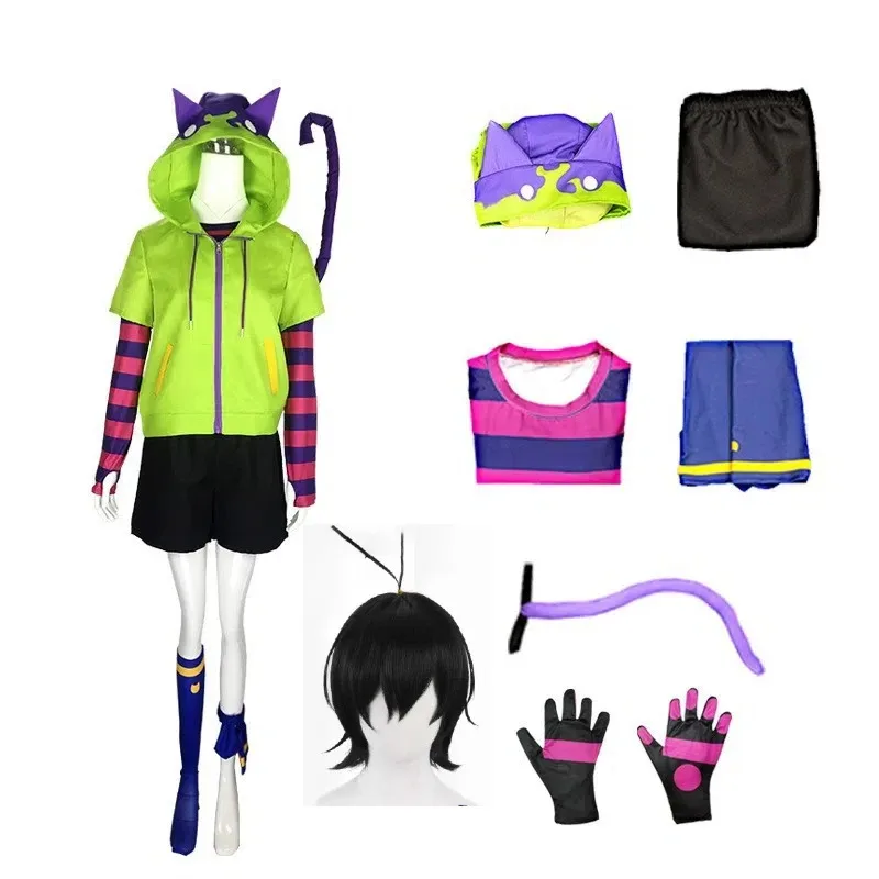 

Cartoon Cartoon Infinite Skateboard Character Know Mind Real Also Cosplay SK8 Infinite Skateboard Costume Halloween Adult Male