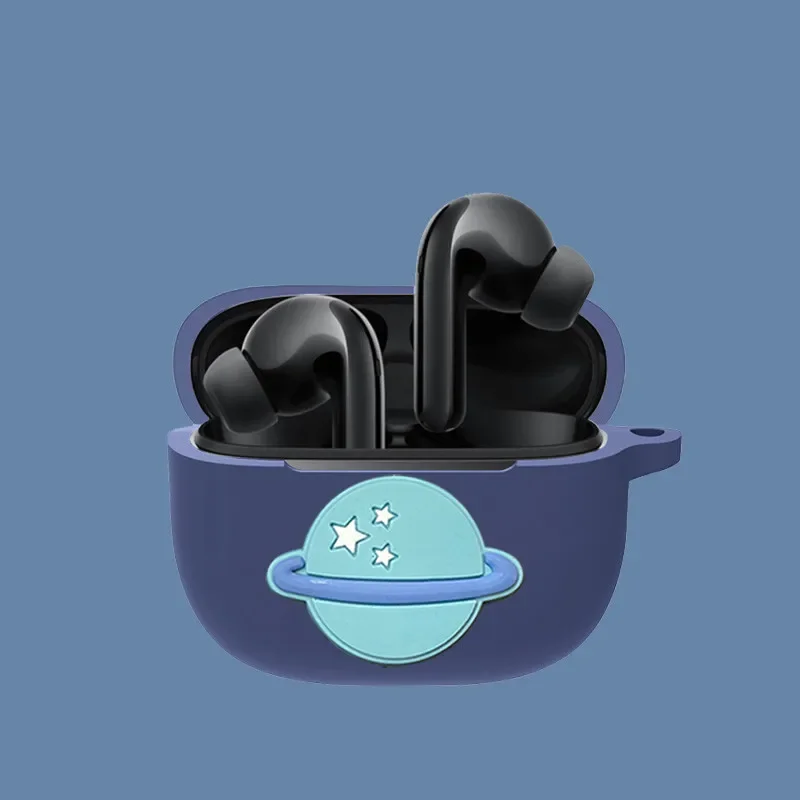 シリコンイヤホンカバーケースxiaomi flipbudsプロヘッドセットプロテクターシェルアクセサリーためflipbudsプロケースポーチとフック