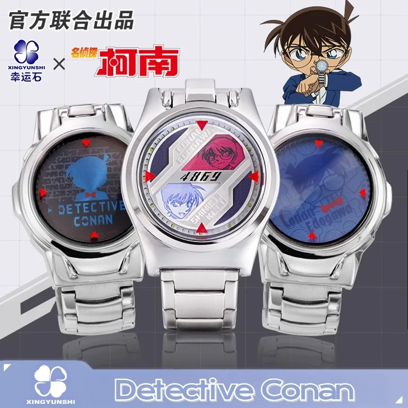 

Часы Детектив Конан, лазерные светодиодные часы, аниме косплей оточки студента, новый семестрный подарок, рождественский подарок