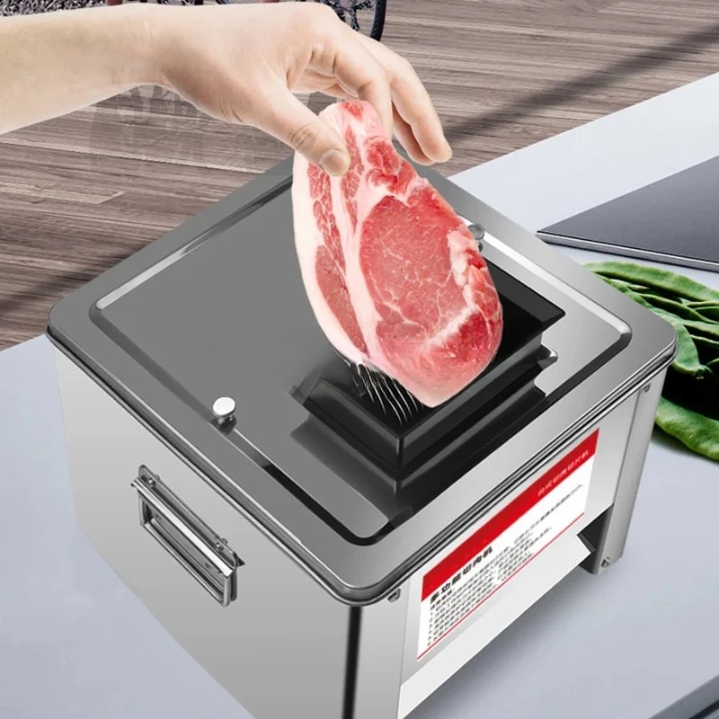 

Commercial Meat Dicing Vegetables Cutter Machine High-End Meat Slicer Fresh Meat Strip Cutter Dicing Machine