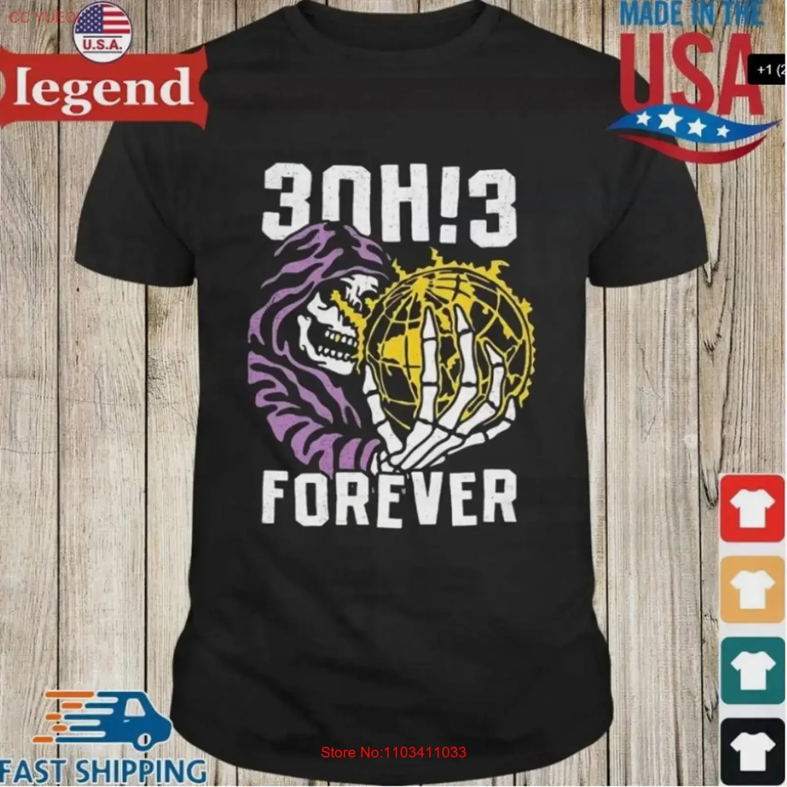 T-shirt Simple Plan 3Oh3 Forever, taille S 5XL, vintage, délavé, streetwear décontracté, respirant, unisexe, légèrement ample, pour tous les jours
