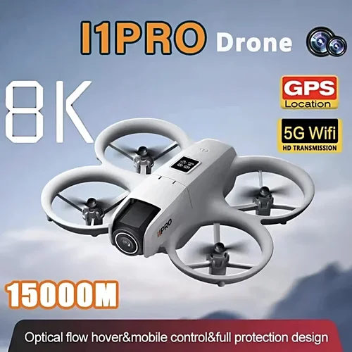 Imagen 1 del producto Nuevo Dron I1pro con cámara profesional, Dron 8k, 5g, Wifi, Fpv, Uav, con pantalla de Control remoto, Dron Rc, cuadricóptero aéreo para evitar