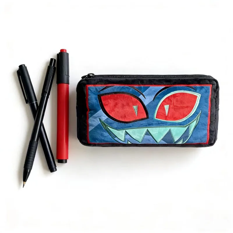 20×10CM Hot Hazbin Anime Hotels Federmäppchen Vox Leichtes, tragbares Federmäppchen, kratzfester Stift-Organizer mit harter Schale – Detail 6