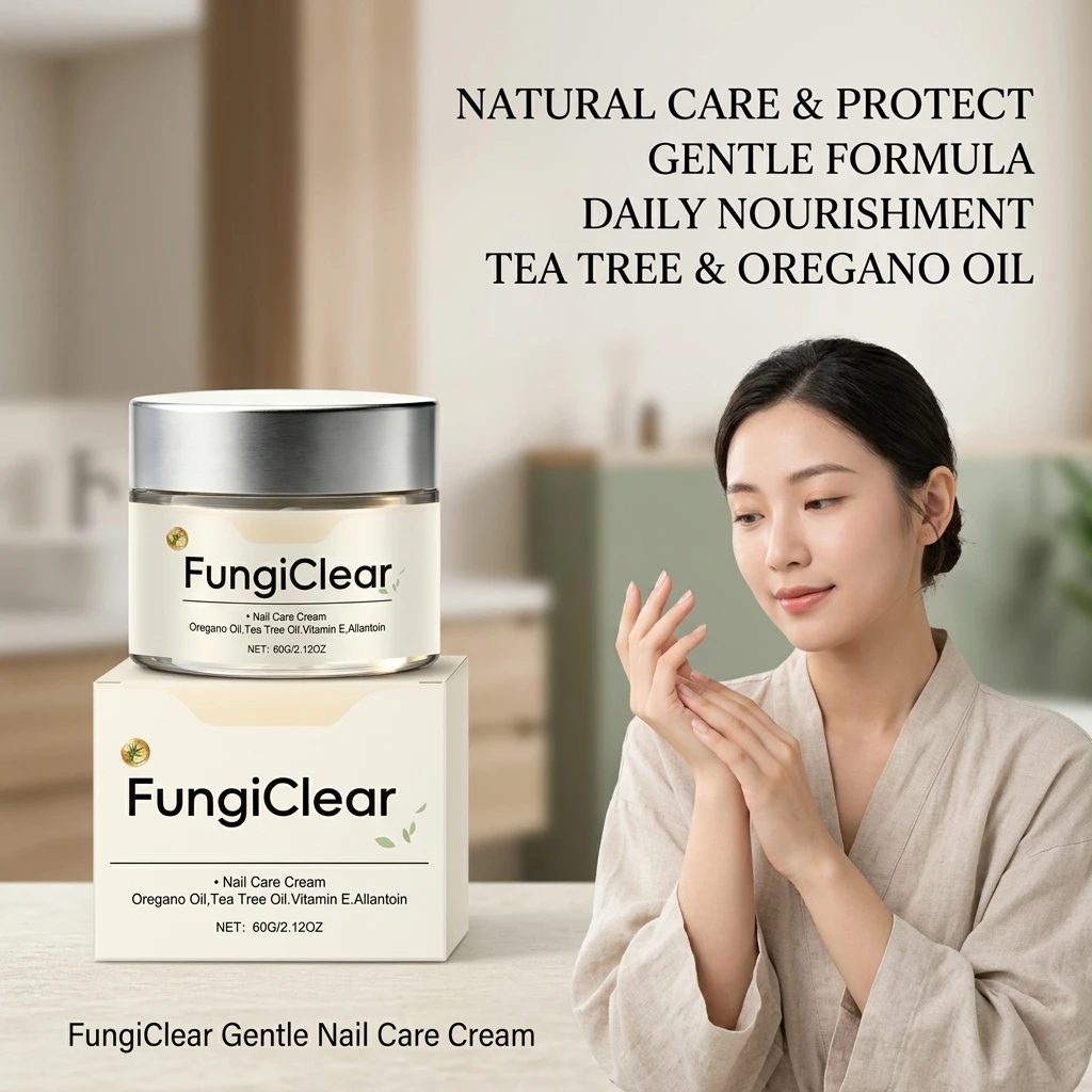 Natural Nail Care Cream Strengthen Nail Relieve Nail Fungu Prevent Fungal Infections Moisturizing Tea Tree Oil Nail Repair Cream