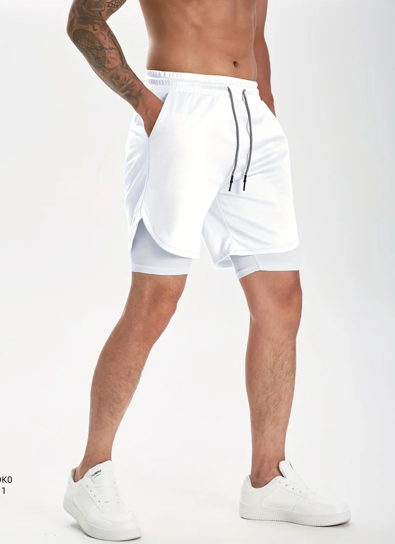 

Двухслойные шорты для альпинизма на открытом воздухе, новые мужские повседневные шорты