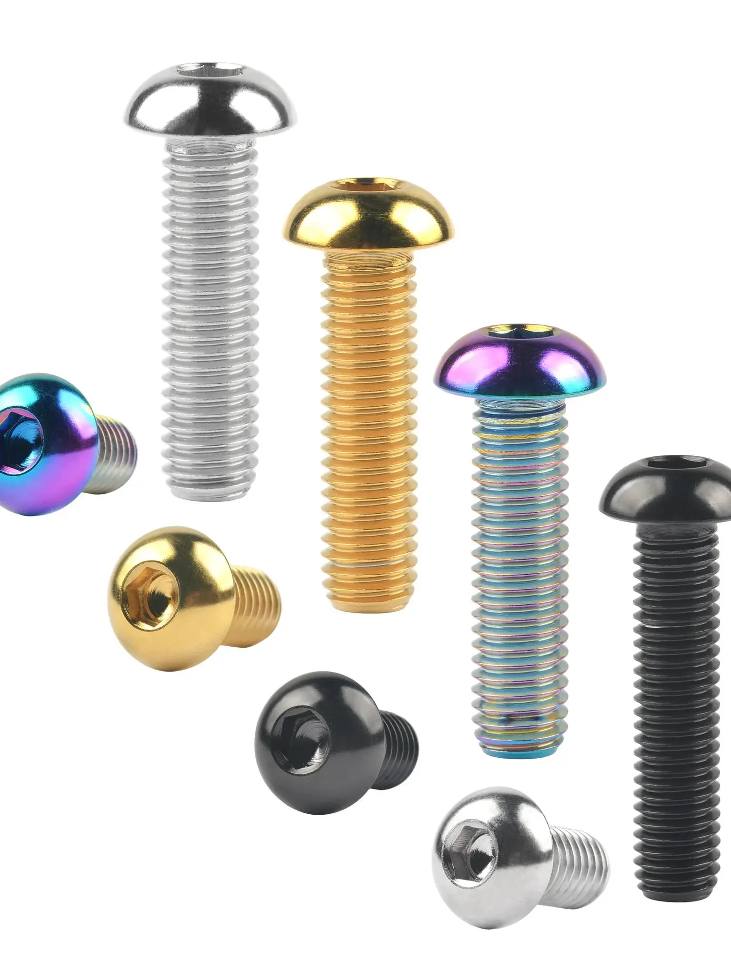 AliExpress Tgou Titanium Bolt M6x10 15 20 25 30 35mm T30 Torx Head Screws for Bike Motorcycle Car Refit Fastener